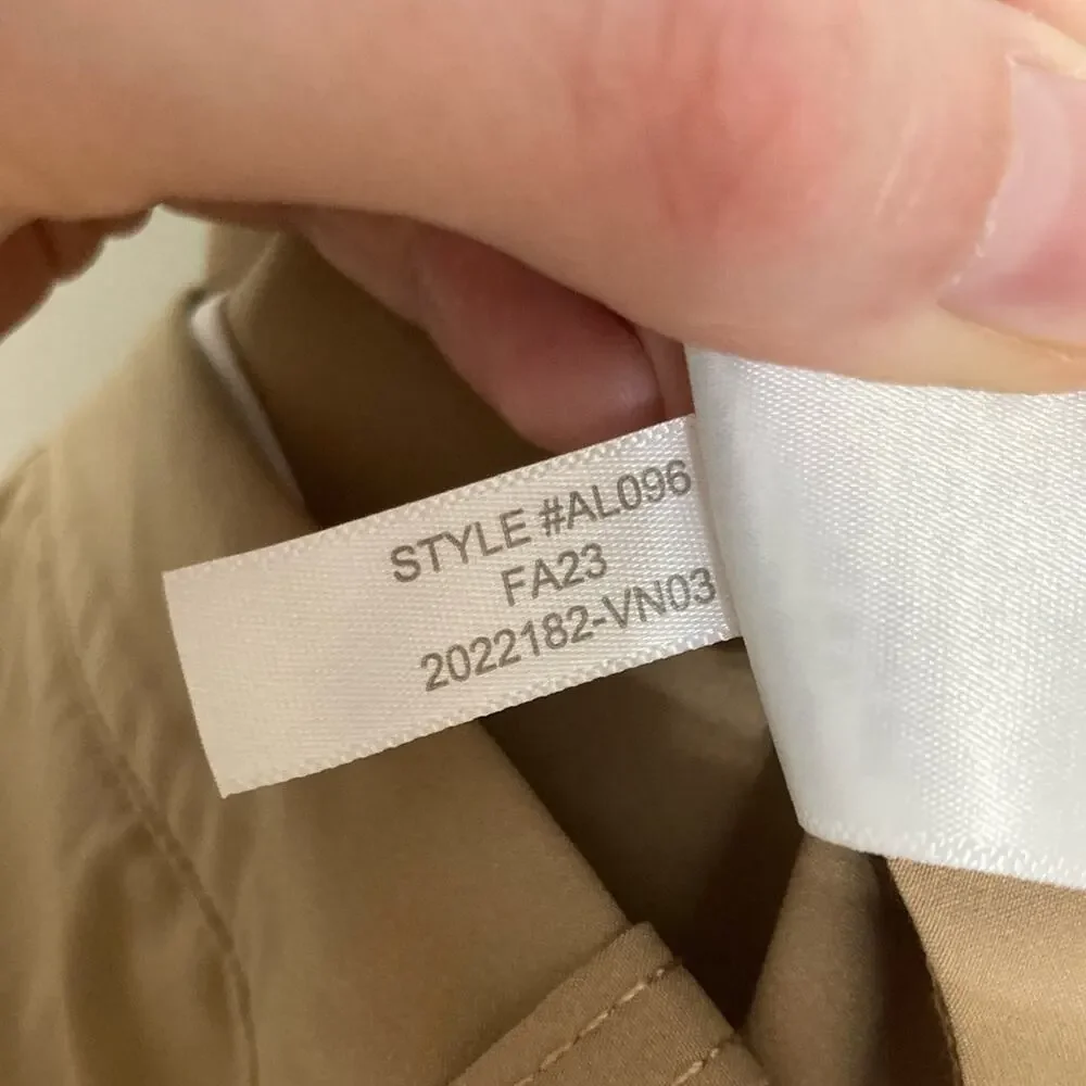 J. Crew Factory 9” Tech Short in Dark Khaki - Size 36